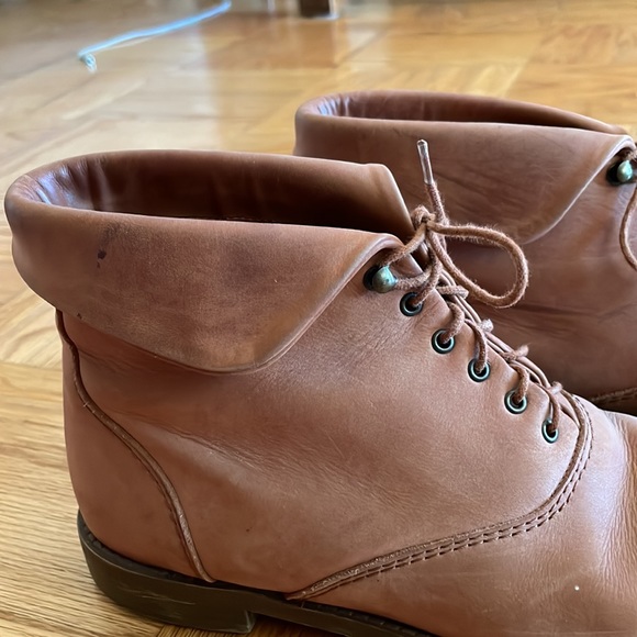 Madewell lace up leather boots - Picture 6 of 8